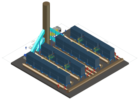 3D 4 x 5 Chamber RTO Train 3D 4 x 5 Chamber RTO Train