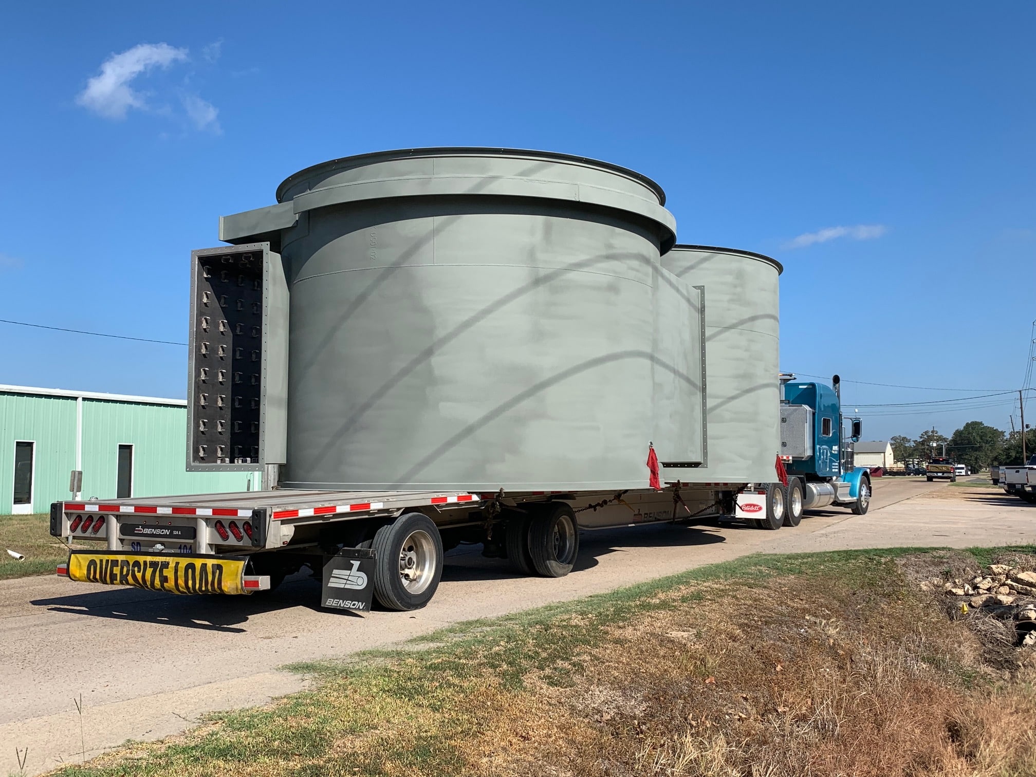 BioChar Thermal Oxidizer during transport
